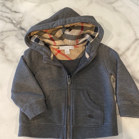 🔥BURBERRY Toddler Hoodie 12M - Picture 1 of 7